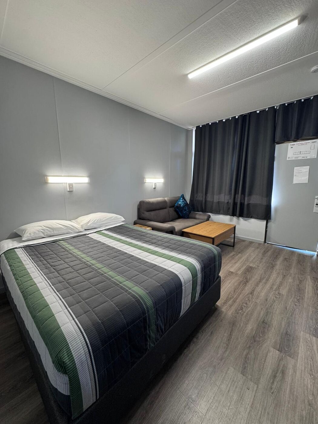 Premium Queen Room with double bed and block-out curtains